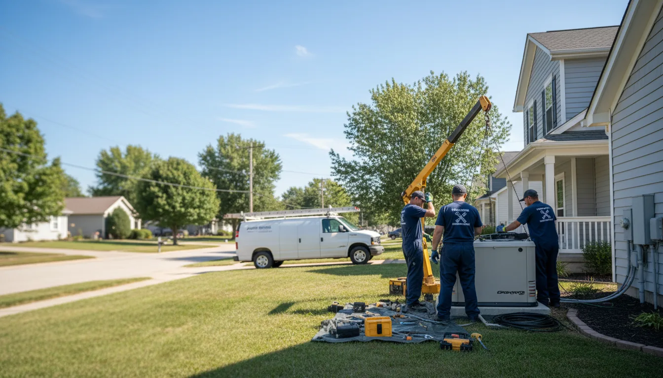 Generator Installation in Blue Mound, IL near me